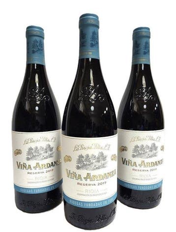 2019 La Rioja Alta, Viña Ardanza - Rioja Reserva - 3 Flessen, Verzamelen, Wijnen, Nieuw
