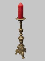 Barok stijl Altaarstuk - Gegoten messing, Gegoten - 1ste