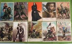 Italië - Boccasile - Ansichtkaart album (10) - 1940-1942, Verzamelen, Gelopen