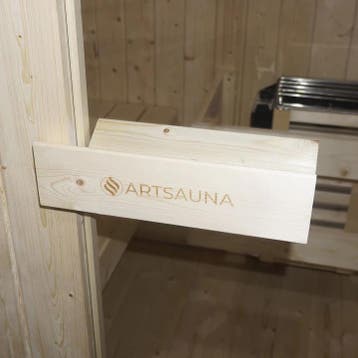 Vierkante Barrelsauna Nolvik - Incl. Toebehoren - 120x185x19, Verzenden, Nieuw