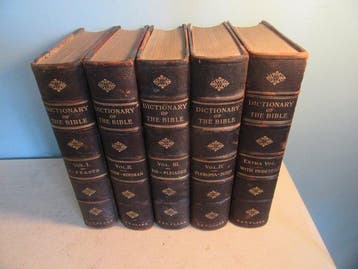 James Hastings - A Dictionary of the Bible - 1900