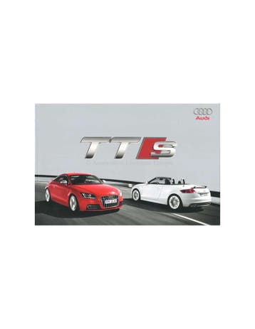 2009 AUDI TTS BROCHURE NEDERLANDS, Nieuw, Audi, Author