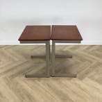 Complete set van 8 stuks schooltafels (hxbxd) 76x70x50 cm,, Huis en Inrichting, Tafelonderdelen, Ophalen of Verzenden, Gebruikt