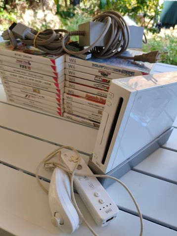Nintendo - Console Nintendo Wii (compatible GameCube) + 22, Nieuw