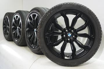 BMW X3 X4 G01 G02 695 20 inch velgen Pirelli Runflat Winterb, Auto-onderdelen, Banden en Velgen, Gebruikt, Velg(en), 20 inch, Winterbanden