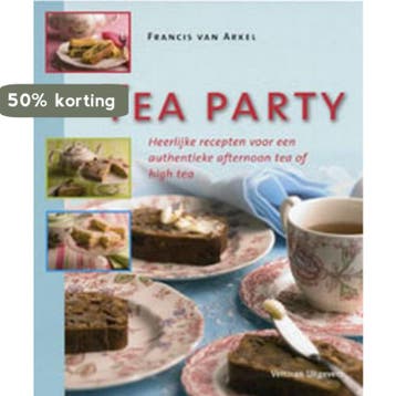 Teaparty 9789059204737 F. van Arkel, Boeken, Kookboeken, Verzenden, Zo goed als nieuw, F. van Arkel