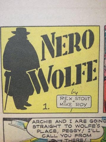 Nero Wolfe - 57 Krantenpaginas - 1956/1957, Nieuw