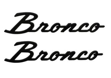 Ford Racing 21-24 Bronco Classic Script Fender Badge Kit -, Ophalen of Verzenden