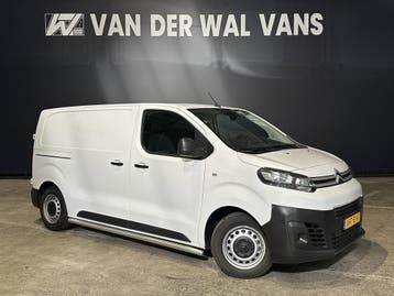 Citroën Jumpy 1.5 BlueHDI 102pk L2H1 Euro6 Airco | Camera |, Stof, Gebruikt, Citroën, Wit