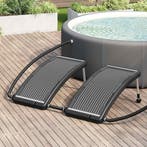 vidaXL Zwembadverwarmingspaneel solar 2 st gebogen 110x65 cm, Verzenden, Nieuw