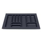 Bestekbak 795 mm tot 900 mm breed antraciet (Basic), Nieuw