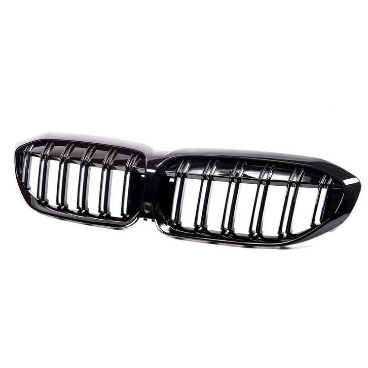 Dubbelspijls Glans Zwart Nieren BMW 3 serie G20 G21 B0430, Auto-onderdelen, Carrosserie en Plaatwerk, Nieuw, BMW, Voor, Links