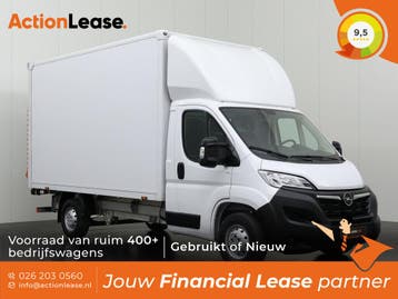 Opel Movano Bakwagen L5 H1 2024 Diesel Handgeschakeld, Zwart, Movano, Wit, Nieuw