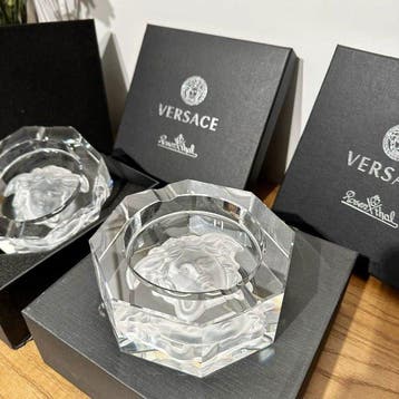 Rosenthal, Versace - Versace, Rosenthal - Asbak - Kristal,