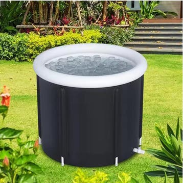Opvouwbaar ijsbad cold plunge met zitfunctie, Verzenden, Nieuw