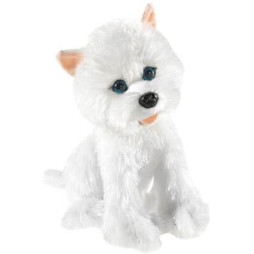 West Highland Terrier knuffel - pluche - 25 cm - Westie, Verzenden, Nieuw