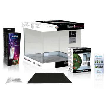 Aquarium COCOON LED 6 (31,2 L) 40x26x30H, Ophalen of Verzenden, Nieuw