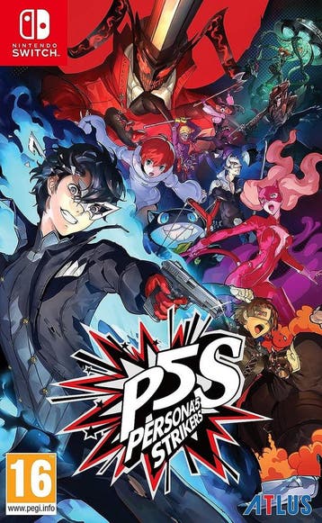 Switch Persona 5 Strikers, Verzenden, Zo goed als nieuw