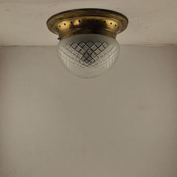plafondlamp Art Deco 289 Refurbished, Huis en Inrichting, Lampen | Plafondlampen, Ophalen, Zo goed als nieuw, Overige materialen