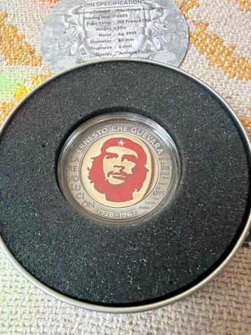 Congo. 1 Onza 2023 Ernesto Che Guevara / Bernit Steel