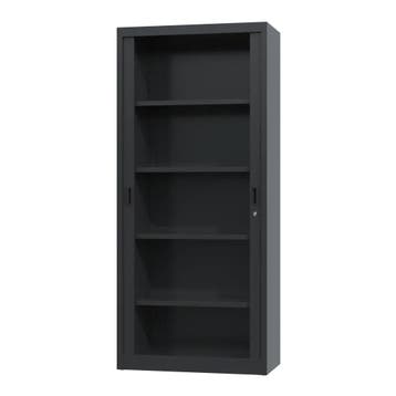 Nieuwe roldeurkast - 180x80x40cm - archiefkast - zwart, Huis en Inrichting, Kasten | Roldeurkasten en Archiefkasten, Nieuw, Metaal