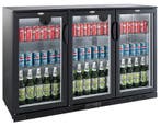 CombiSteel Barkoelkast | 330L | Zwart | Statisch + Ventilato, Ophalen of Verzenden, Nieuw