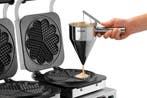 Bartscher Wafelijzer MDI 2HW211 | 2 bakunits | Hartvormige w, Ophalen of Verzenden, Nieuw in verpakking
