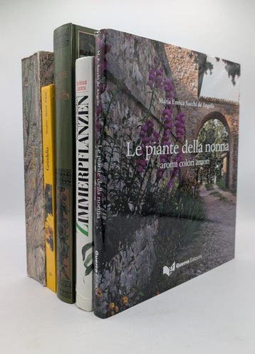 AA.VV. - Lotto di 5 volumi di Botanica e Piante Medicinali –