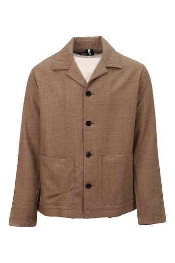Profuomo Blazer in maat L Bruin, Verzenden, Zo goed als nieuw, Bruin, Profuomo