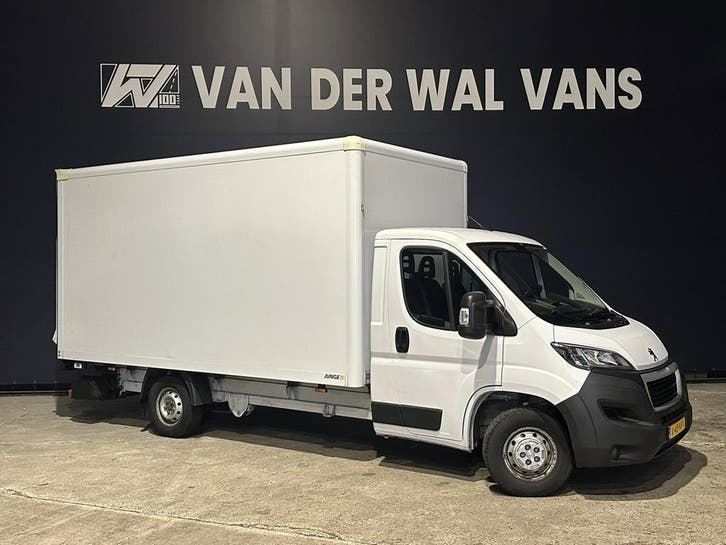 Peugeot Boxer L3H1 | Financial Lease voor 401 p/mnd, Auto's, Peugeot, Dealer onderhouden, Lease, Zwart, Handgeschakeld, Overige carrosserieën