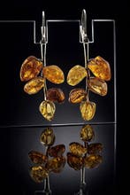 Barnsteen - Natural Baltic Amber Earrings – Lemon, Honey &