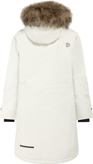 Didriksons ERIKA WNS PARKA 3 Dames Outdoorjas - White Foam -, Kleding | Dames, Jassen | Winter, Verzenden, Nieuw