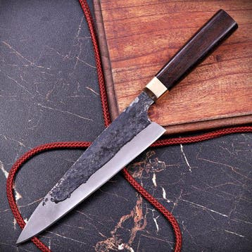 Custom Hand-Forged Premium Chefs Knife - Tafelmes - Staal,