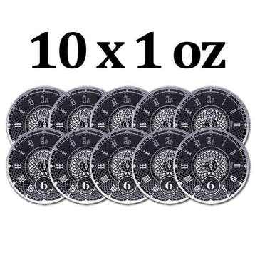 Tokelau. 6 Dollars 10 x 2022 1 oz $6 NZD Tokelau Silver