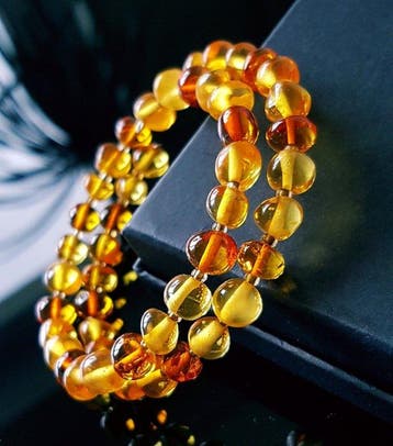 Amber Natuurlijke Baltische barnsteen armband- 6 g