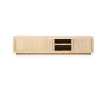 TV meubel Helsinki 200x42cm - naturel | Eleonora, Ophalen of Verzenden, Nieuw