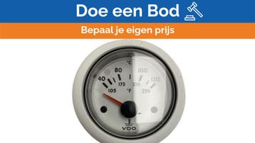 Bieden: VDO N02321602 OceanLine 12V temperature, Watersport en Boten, Ophalen of Verzenden, Nieuw, Motor en Techniek, Zeilboot of Motorboot