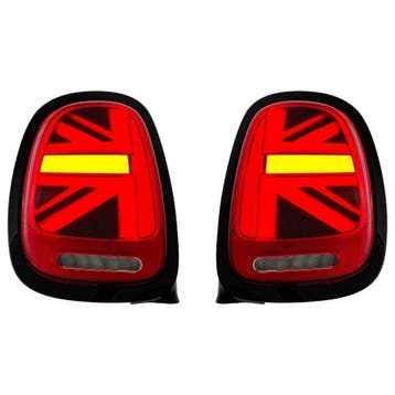 Mini Cooper Union Jack F55 F56 F57 LED Achterlichten CP009, Nieuw, Mini
