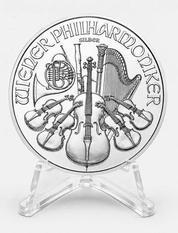Oostenrijk. 1.5 Euro 2025 Silver Philharmonic Coin 1 oz