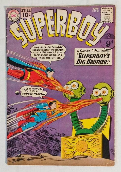Superboy (Vol. 1) #89 - Superboys Big Brother! - 1st, Boeken, Strips | Comics