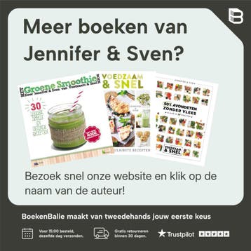 Gezond leven doe je zo! / Voedzaam & snel - Jennifer & Sven, Boeken, Verzenden, Zo goed als nieuw, Jennifer & Sven