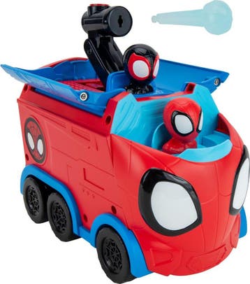 Spidey and His Amazing Friends- Web Spinning Hauler, Ophalen of Verzenden, Nieuw