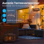 2dekans | Auronic Terrasverwarmer - Infrarood - Elektrisch -, Ophalen of Verzenden, Zo goed als nieuw