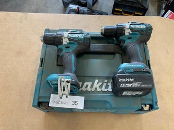 Online veiling: Makita, DDF484, Accuboormachineset, Nieuw