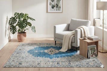 Boheemse vintage - Vloerkleed - 200 cm - 115 cm - met, Nieuw