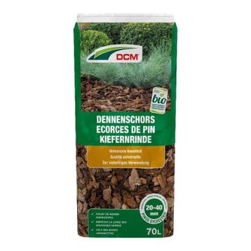DCM Bio Dennenschors 20-40mm zak 70L, Ophalen of Verzenden, Nieuw