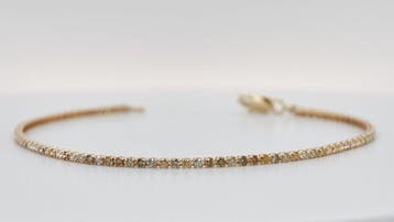 Zonder minimumprijs - Armband - 14 karaat Geel goud -, Nieuw