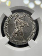 Duitsland, Weimar Republiek 25 Pfennig 1919 NGC MS62 (Zonder