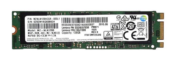 Samsung PM871 128GB M.2 2280 SATA III – MZ-NLN1280, Computers en Software, Harde schijven, Nieuw, Ophalen of Verzenden