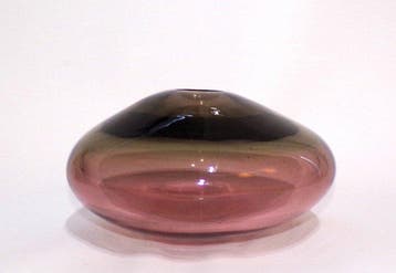 Glasblazerij Leerdam - A.J. Milne - Vaas - Glas, Antiek en Kunst